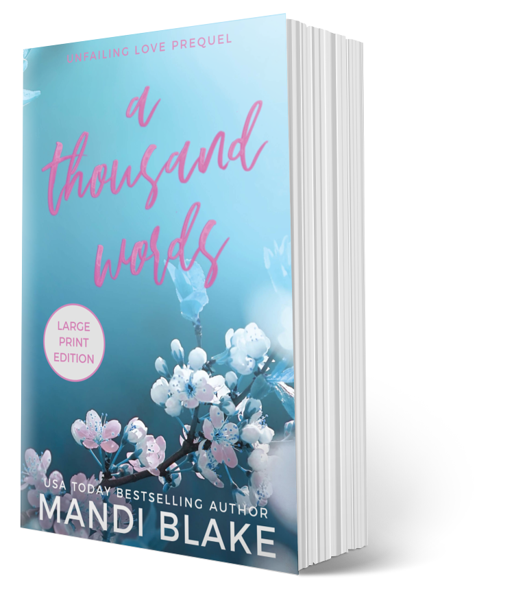A Thousand Words - Large Print - Signed Paperback