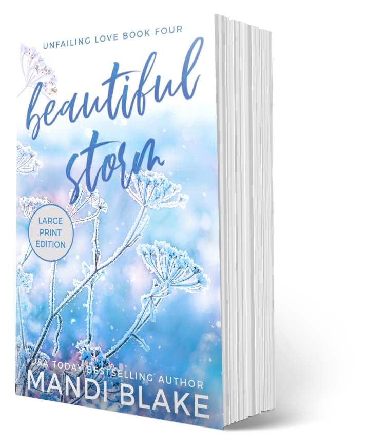 Beautiful Storm - Large Print - Signed Paperback