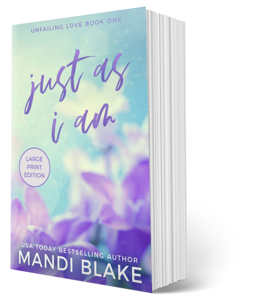 Just As I Am - Large Print - Signed Paperback